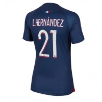 Paris Saint-Germain Lucas Hernandez #21 Domáci Ženy futbalový dres 2023-24 Krátky Rukáv